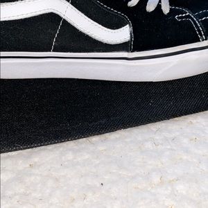 Vans Shoes - Black and White Woman’s 7.5 High Top Vans Vans Shoes - Black and White Woman’s 7.5 High Top Vans